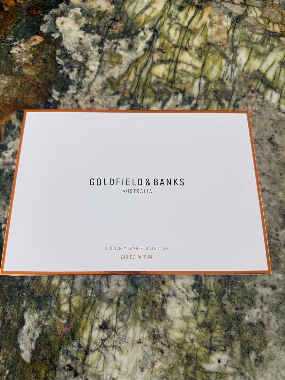 Goldfield & Banks Discovery Sample Collection - White with Orange Trim
